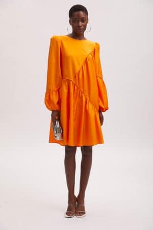 Gestuz Hesla Kjole 10906964 151157 Flame Orange, Størrelse: 40, Farve: Flame Orange, Dame
