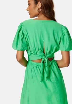 Y.A.S Clema SS Midi Dress Poison Green L