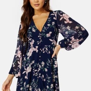 Bubbleroom Occasion Desiree High-Low Dress Patterned 36