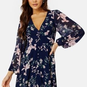 Bubbleroom Occasion Desiree High-Low Dress Patterned 40
