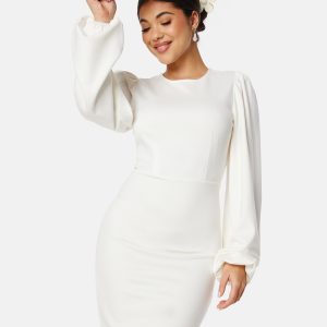 Balloon Sleeve Short Dress