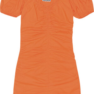 Cotton Poplin Minikjole