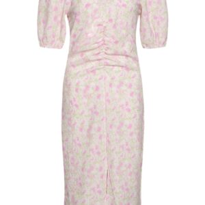 Noella - Kjole - Rudy Long Dress - Pale Green/Pink
