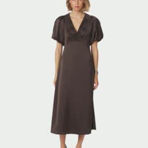 Illana Heavy Sateen Dress