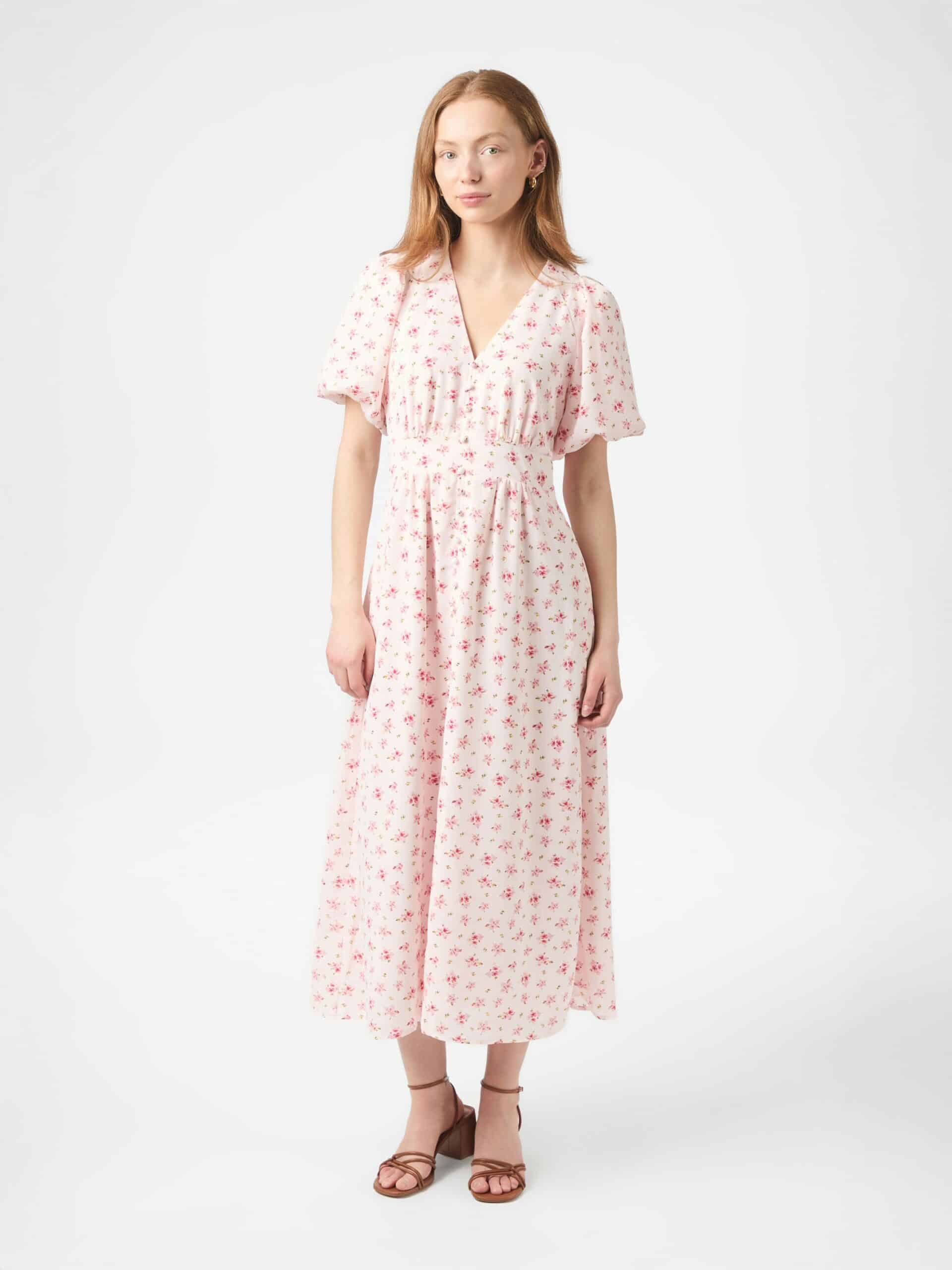 Adrienne Print Dress