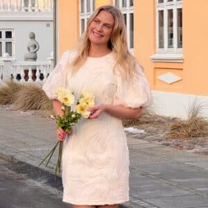 Noella - Kjole - Michaela Dress - Ivory (Levering midt januar)