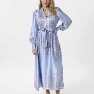 Nova Paisley Border Dress