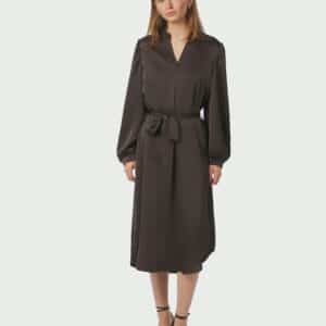 Rolana Heavy Sateen Dress